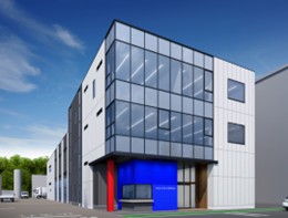 本社厚生棟外観イメージ